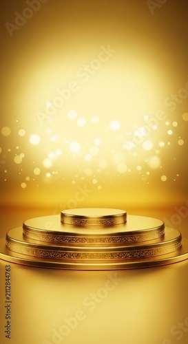 Golden Zenith: A Radiant Stage