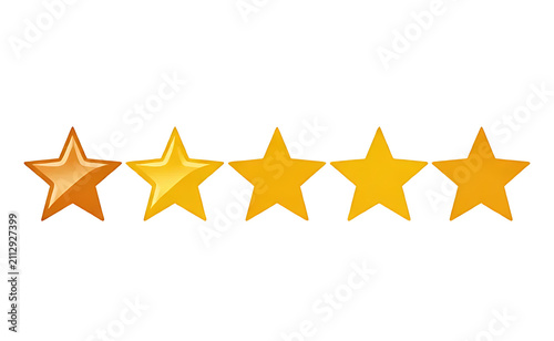 Customer satisfaction badge isolate on white background