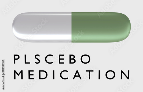 Placebo Medication concept