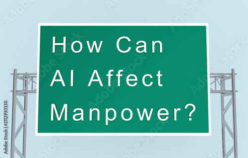 How Can AI Affect Manpower? concept