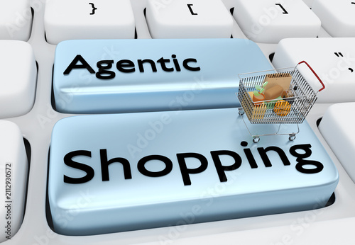 Agentic Shopping concept
