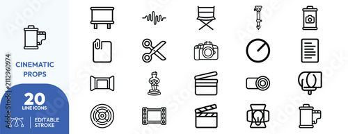 Canvas Print Film production tools set