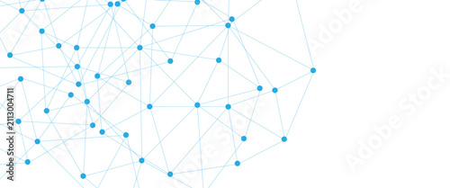Abstract white digital technology futuristic communication high tech concept dots global lines connect network background vectors
