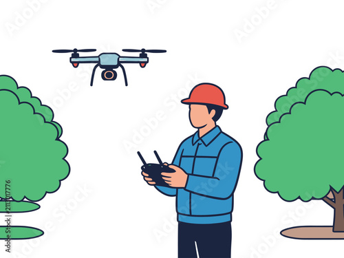 man with a plane