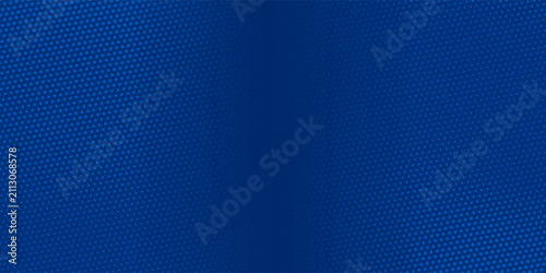 Blue glowing hexagon texture. Abstract neon hexagonal grid wallpaper. Navy honeycomb pattern backdrop. Vector modern technology, business, science, healthcare, medicine, presentation design background