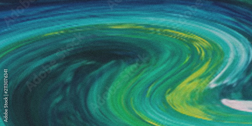 Fotografía Swirling abstract fluid dynamics with vibrant colors