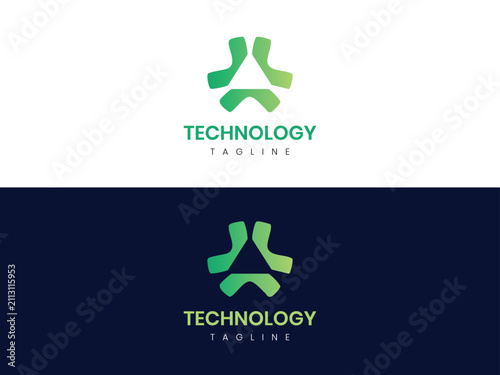 Renewable Energy Modern Logo Vector