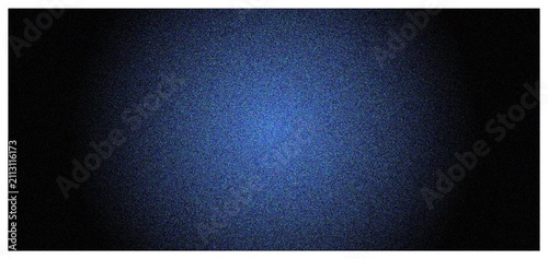 Blue Centered Radial Gradient Background Texture With Grainy Noise Effect