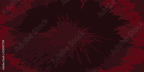 Circular abstract grunge design. A circular grunge texture with layers of distressed effects. An abstract explosion background featuring a rough texture effect.