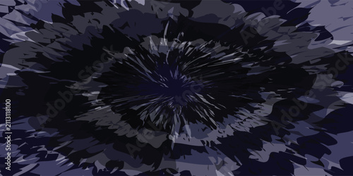Circular abstract grunge design. A circular grunge texture with layers of distressed effects. An abstract explosion background featuring a rough texture effect.