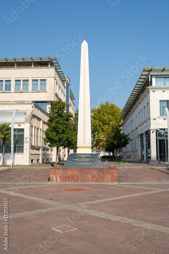 Duke Mirko Petrović Monument in Podgorica, Montenegro