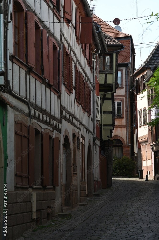 Fototapeta premium Gasse in Barr, Elsass
