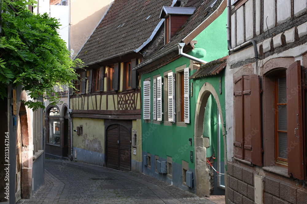 Fototapeta premium Gasse in Barr, Elsass
