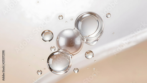 Encapsulated peptide hydration serum with ceramides and hyaluronic acid