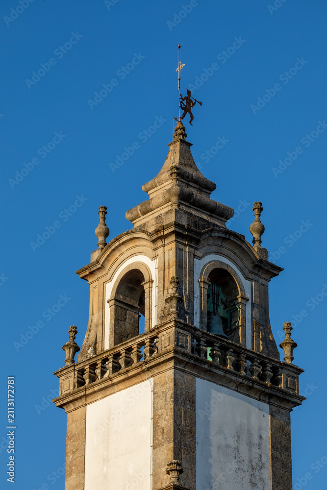 Fototapeta premium Church of the Mercy in Viseu, Portugal, in the cathedral square