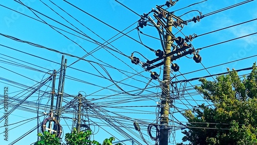 Foto electric power lines