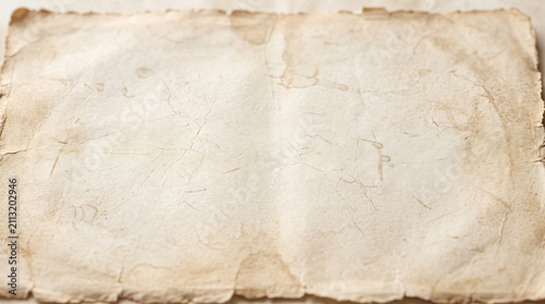Aged vintage parchment paper texture.
