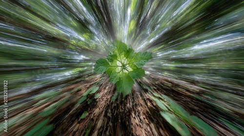 Nature-inspired visual concepts exploring seasons, sustainability, eco lifestyle, and mindfulness through immersive perspectives and diverse artistic styles.