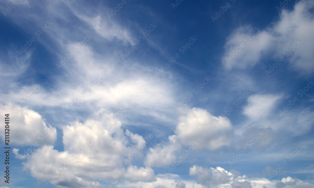Fototapeta premium blue sky background