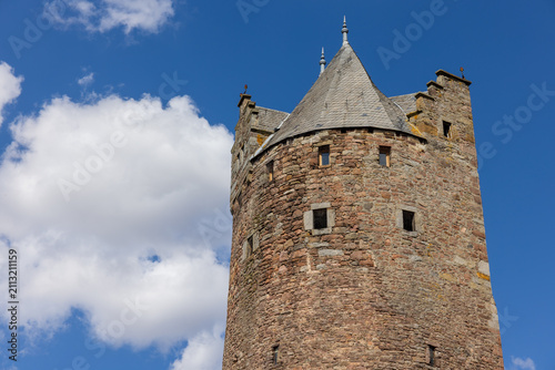 The Grey Tower (also Grauer Turm) is one of several former watchtowers around the medieval old town of Fritzlar, Hesse, Germany