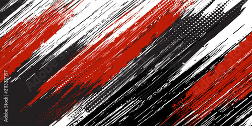 black white and red grunge texture background.vector illustration. eps 10