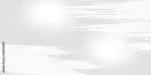 Картината върху платно halftone on white background