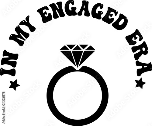 In My Engaged Era Ring Graphic