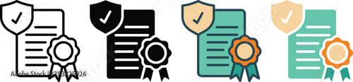 certificate multiple style collection