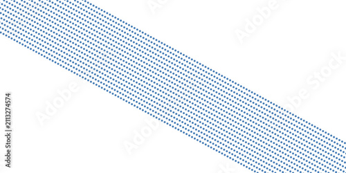 Konstfotografi dotted wave line pattern light blue halftone undulate net