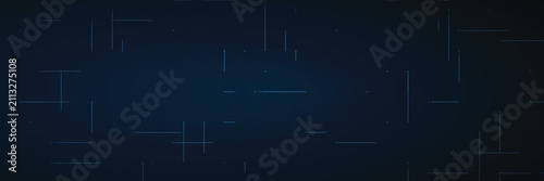 Minimalist seamless pattern geometric line art background vector