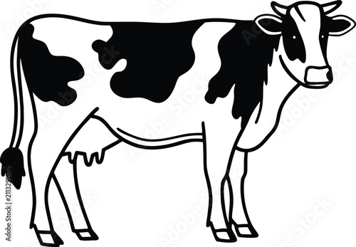 Cow Outline Silhouette