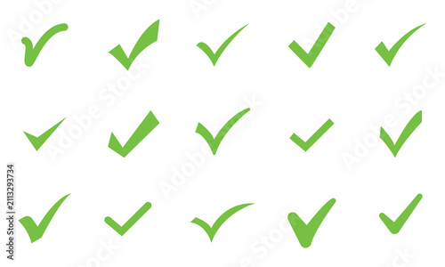 Obraz na plátně Check mark icon