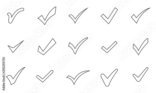 Fotografía Check mark icon