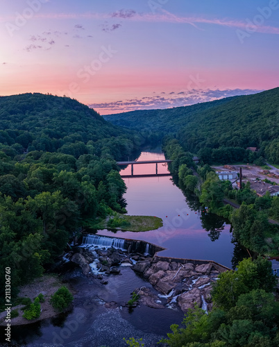Russell Massachusetts During The Sunset