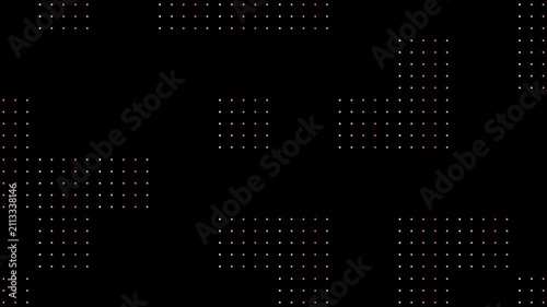 Orange grey square dot grid pattern design, suitable for modern backgrounds, graphic design projects, minimalist aesthetics, and abstract visuals.