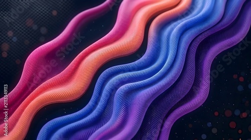 Liquid mesh coral blue purple 202607230821