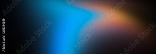 Abstract banner gradient background colors with noise effect Grain Wallpaper Grainy noisy textured blurry texture Digital noise gradient. Nostalgia, vintage 70s, 80s style. Abstract lo-fi background.