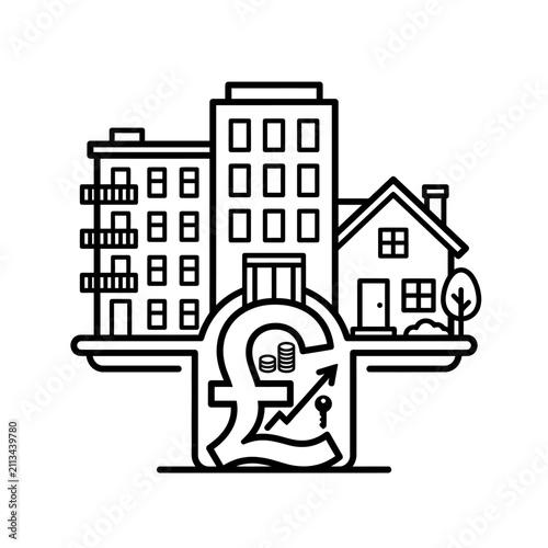Currency strength and housing market value comparison.
