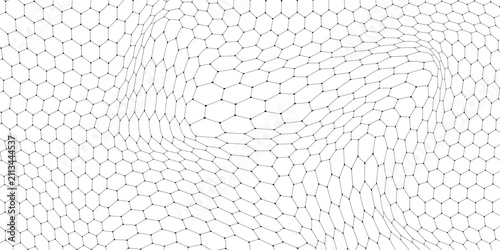 Bild auf Leinwand Wire net background vector illustration, black wire mesh isolated, barrier net m