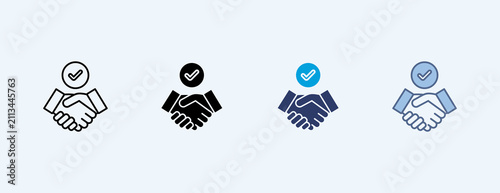 Collaboration Multiple Icon Illustration Vector