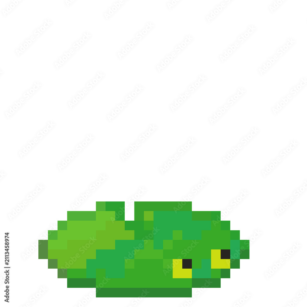 Fototapeta premium Pixel lilypad