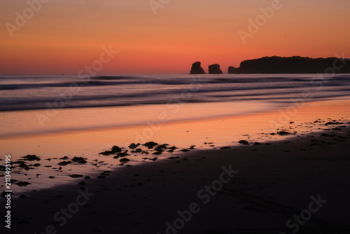 sunrise at the beach