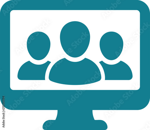 Three diverse professionals collaborating on a digital tablet illustration