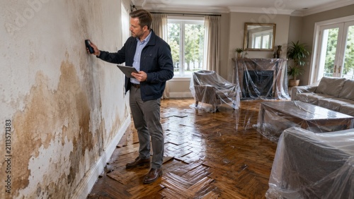 Water Damage in Home Caused by Leaks, Flooding and Moisture