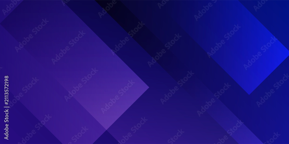 Obraz premium Abstract Geometric Design with Shades of Blue and Purple Gradient Placing
