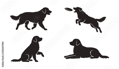 Golden Retriever Silhouette