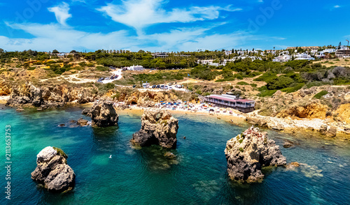 Arrifes beach in Albufeira, Algarve, Portugal