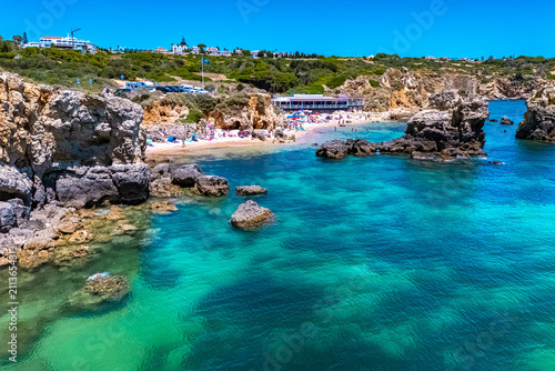 Arrifes beach in Albufeira, Algarve, Portugal