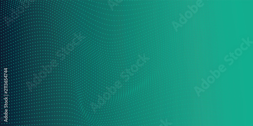 Photos Digital technology speed connect blue green background, cyber nano information, abstract communication