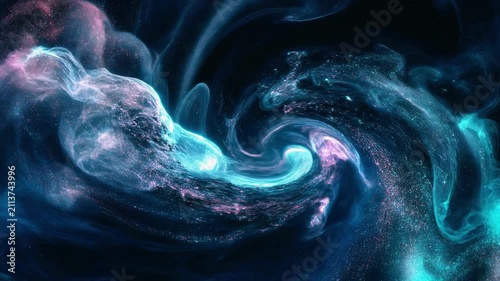 Hypnotic jellyfish swimming in deep blue ocean waters